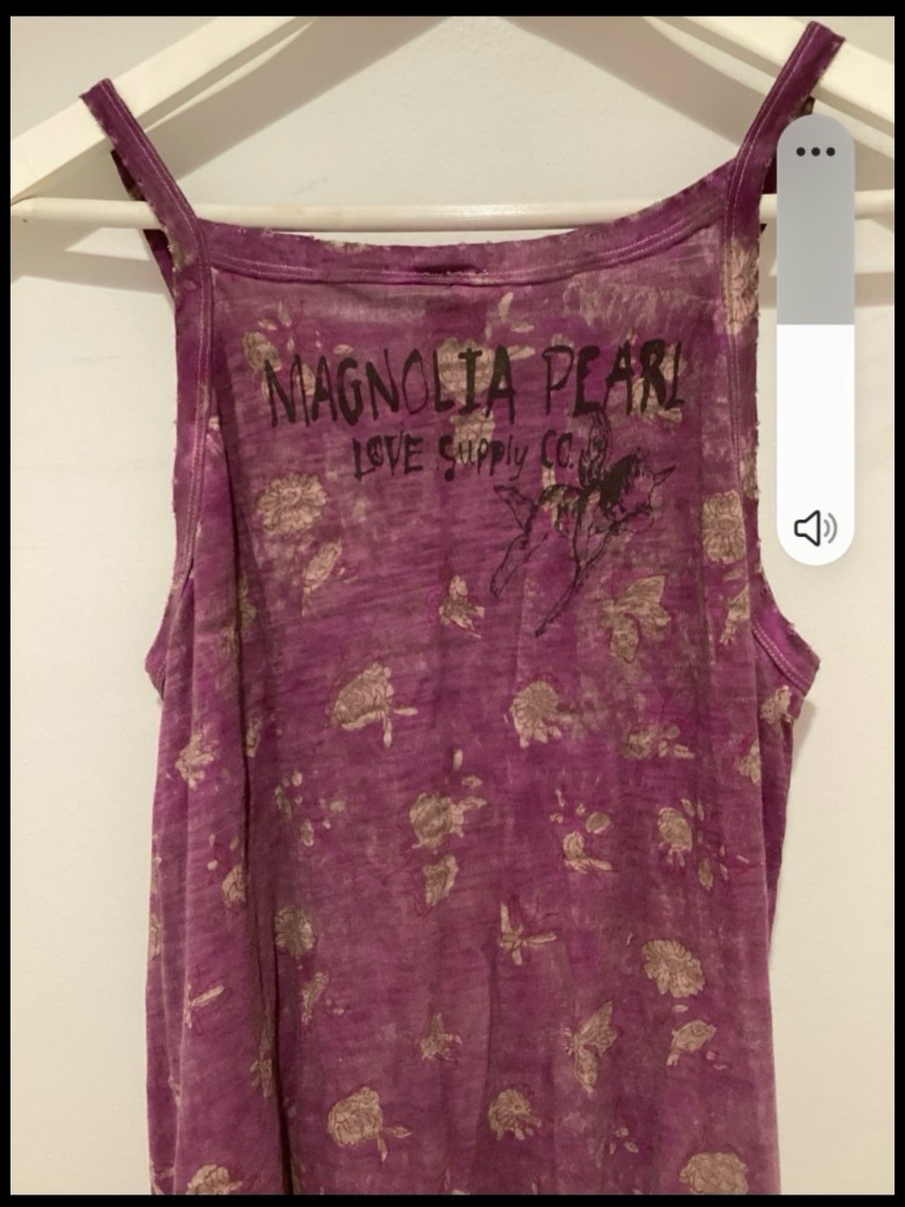 Magnolia Pearl Purple Floral Graphic Tank